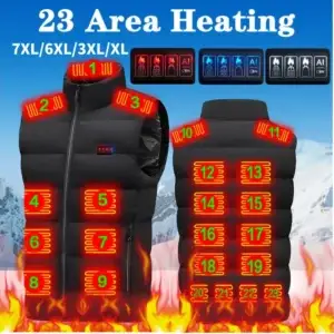 23 Heating Zone Electric Vest