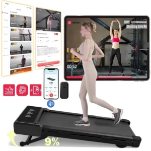 Foldable Treadmill 9% Incline 3.8mph/6kph Walking Pad for Home Treadmills
