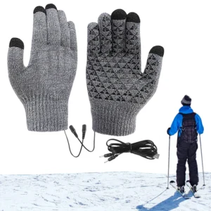 USB Electric Heated Gloves Full Finger